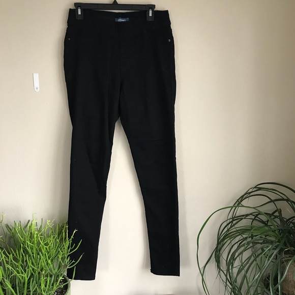 EUC Old Navy black rockstar mid-rise legging - 10L - Picture 1 of 5